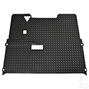 Floor Mat, Diamond Plate Rubber, Black, E-Z-Go TXT 94-01.5