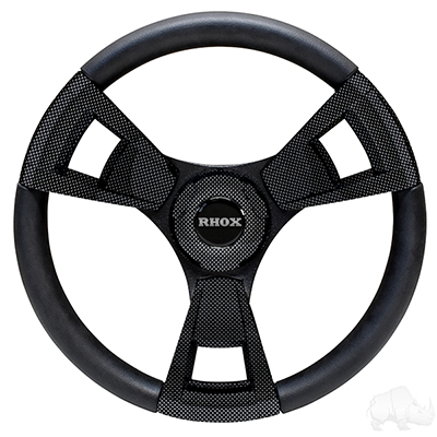 Fontana Steering Wheel, Carbon Fiber, E-Z-Go Hub