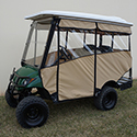 Odyssey Enclosure, 88" RHOX Top, Beige, Yamaha Drive with Rear Seat
