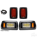 LED Adjustable Light Kit, Club Car DS 93+, 12-48V