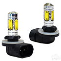 LED Headlight Bulbs, Pack of 2, 350 Lumen, 12-48V