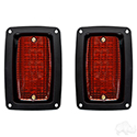 LED Taillights with Bezels, Club Car DS, Yamaha G14-G22