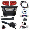 BYO LED Light Bar Kit, Club Car Precedent, Gas 04+ & Electric 04-08.5, 12-48V, (Deluxe, Linkage)