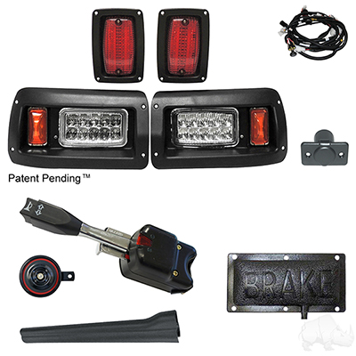 Build Your Own LED Adj. Light Kit, Club Car DS 93+ (Standard, Pedal Mount)