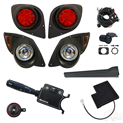 Build Your Own Factory Light Kit, Yamaha Drive 07-16 (Deluxe, OE Pedal Mount)
