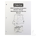Maintenance & Service Manual, Club Car Precedent IQ 04
