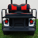 RHOX Rhino Seat Kit, Rally Black/Red, Yamaha Drive2