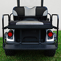 RHOX Rhino Seat Kit, Sport Black/Silver, Yamaha Drive2