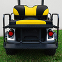 RHOX Rhino Seat Kit, Sport Black/Yellow, Yamaha Drive2