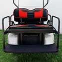 RHOX Rhino Seat Kit, Rally Black/Red, E-Z-Go TXT 96+