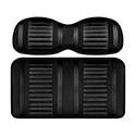 DoubleTake Extreme Rear Cushion Set, Universal, Black/Black