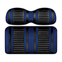 DoubleTake Extreme Rear Cushion Set, Universal, Black/Blue