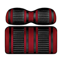 DoubleTake Extreme Rear Cushion Set, Universal, Black/Ruby