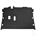 Floor Mat, Diamond Plate Rubber, Black, E-Z-Go RXV 08+