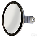 Mirror, Convex Side Mount Rear View, Stainless Steel