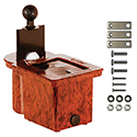 Ball Washer, Wood Grain with Brackets for RXV or Universal Fender Mount