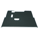 Floor Mat, Front, Xtreme Mats, Grey, E-Z-GO TXT 96+
