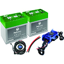 Lithium Battery, BigBattery 48V 2x Eagle 2 Kit, Universal Fit