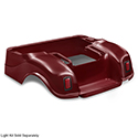 DoubleTake Rear Body, E-Z-Go TXT 96+, Burgundy