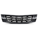 DoubleTake Grille, Phoenix, Slotted, Black, E-Z-Go RXV 08+, Yamaha Drive2