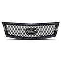 DoubleTake Grille, Phoenix Diamond, Black/Black, E-Z-Go TXT 96+, Club Car Precedent