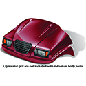 DoubleTake Phantom Front Cowl, Club Car Precedent 04+, Burgundy