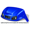 DoubleTake Titan Front Cowl, E-Z-Go TXT 96+, Blue