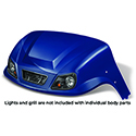 DoubleTake Titan Front Cowl, E-Z-Go TXT 96+, Navy
