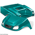 DoubleTake Titan Body Kit with Grille, E-Z-Go TXT 96+, Teal