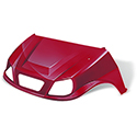 DoubleTake Spartan Front Cowl, Club Car DS, Burgundy