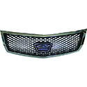 DoubleTake Grille, Phoenix, Diamond, Black Chrome/Black, Club Car Precedent 04+