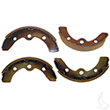 Brake Shoes, SET OF 4, E-Z-Go 87-96, 09.5+, Club Car Prec/DS 95+, Yamaha G1/G2/G8 82-94