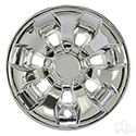 Wheel Cover, 8" Driver Chrome