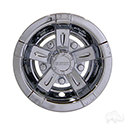 Wheel Cover, 10" Vegas Chrome