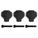 Ramp Shoe Kit, PACK of 3, Secondary Clutch, E-Z-Go Gas 94-08
