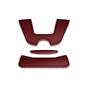 DoubleTake Sentry Dash Center Trim, Universal, Burgundy