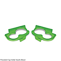 DoubleTake Sentry Dash Cup Holder Trim Set of 2, E-Z-Go TXT 96+, Lime