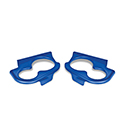 DoubleTake Sentry Dash Cup Holder Trim Set of 2, Club Car Precedent 04+, Blue