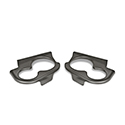 DoubleTake Sentry Dash Cup Holder Trim Set of 2, Club Car Precedent 04+, Graphite