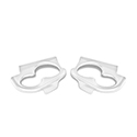 DoubleTake Sentry Dash Cup Holder Trim Set of 2, Club Car Precedent 04+, Pearl