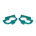 DoubleTake Sentry Dash Cup Holder Trim Set of 2, Club Car Precedent 04+, Teal