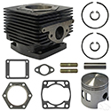 Overhaul Kit, Top End, E-Z-Go 2-cycle Gas 89-93