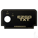 Decal, Key Switch, E-Z-Go TXT/Medalist