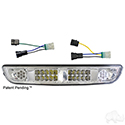 LED Headlight Bar, E-Z-Go Medalist/TXT 94-13 with Adapters for use with Factory Harness