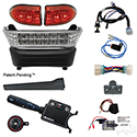 BYO LED Light Bar Kit, Club Car Precedent, Gas & Electric 04-08.5, 12-48v, (Deluxe, Linkage)