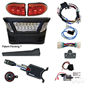 BYO LED Light Bar Kit, Club Car Precedent, Gas 04+ & Electric 04-08.5, 12-48V, (Standard, Linkage)