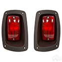 LED Taillight Set, E-Z-Go RXV 16-21, 12-48V