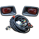 RHOX LED Adjustable Light Kit w/ Plug and Play Harness, E-Z-Go TXT 96-13, 12-48V