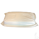 Seat Bottom Cover, White, Club Car New Style 00+