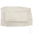Seat Bottom Cover, White, E-Z-Go Marathon